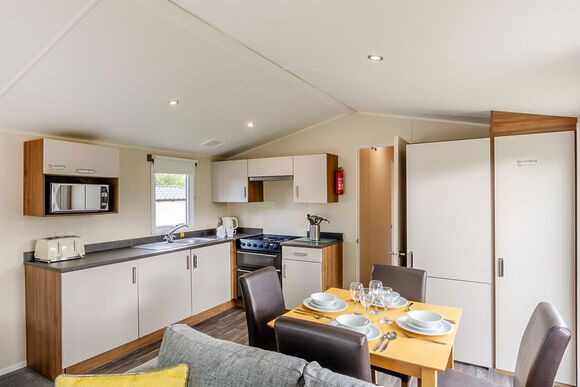 Silver Caravan with parking 6 - Todber Valley, Gisburn, Ribble Valley