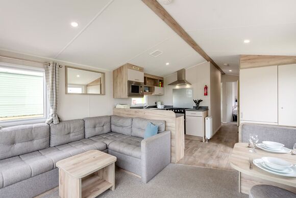 Silver Caravan with parking P, Silver Caravan with parking - Todber Valley, Gisburn, Ribble Valley