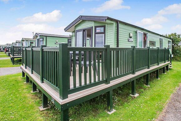 Gold Premium 3, Slps 8, parking, decking P, Gold Premium 3 Caravan with parking & decking - Ty Mawr, Towyn