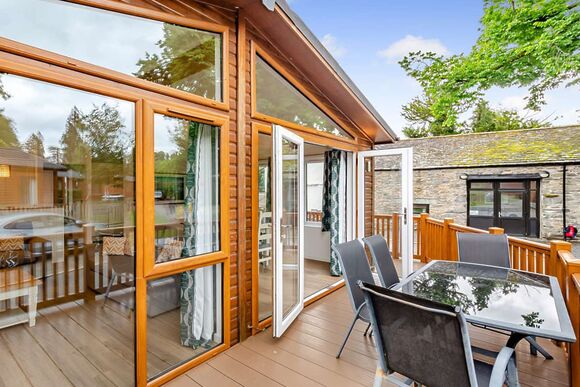 Deluxe Lodge with parking, ensuite & decking, Deluxe Lodge with parking, ensuite & decking P - Ty Mawr, Towyn
