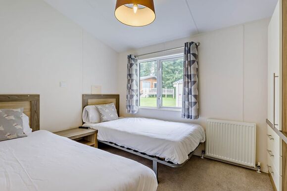 Prestige 3 Lodge with ensuite & decking, Prestige 3, Slps 6, ensuite, decking P - Ty Mawr, Towyn