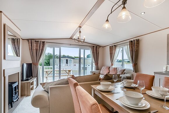 Gold Premium 3 Caravan slps 6 ensuite, decking P, Gold Premium 3 Caravan slps 6 ensuite, decking, Gold Premium Caravan with ensuite & decking - Ty Mawr, Towyn