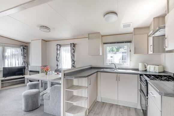 Gold Caravan with decking, Gold Caravan with decking P - Valley Farm, Clacton-on-Sea