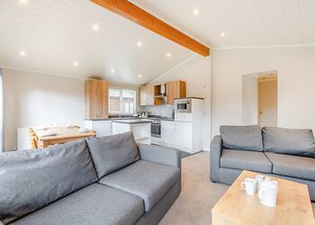 Superior Lodge with parking, decking & hot tub - White Cross Bay, Lake Windermere