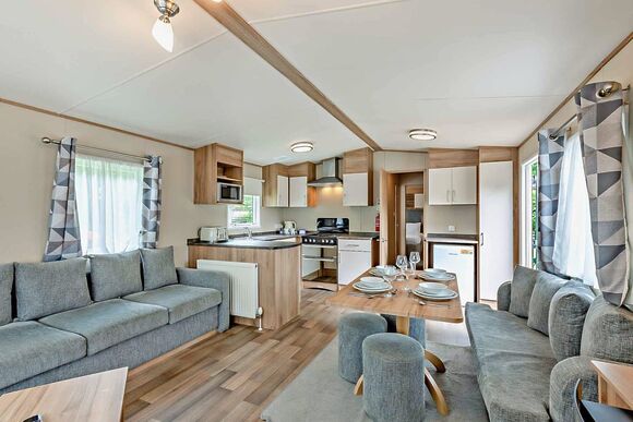 Gold Accessible with parking, Gold 2, Slps 6, parking P, Gold Caravan with parking - White Cross Bay, Lake Windermere