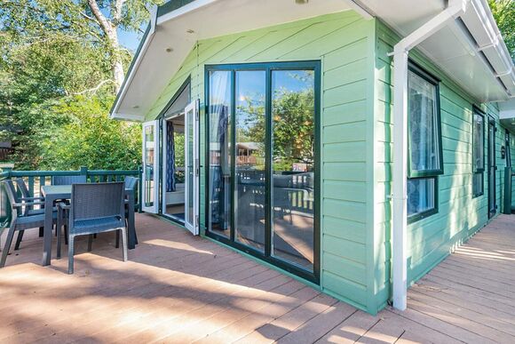 Superior Lodge with ensuite & decking, Superior Lodge with ensuite & decking P - White Cross Bay, Lake Windermere