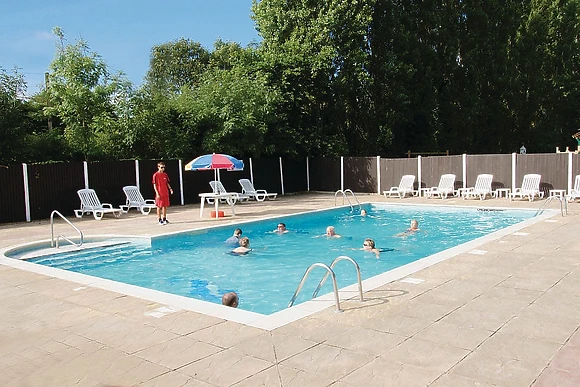 Outdoor heated pool<br />