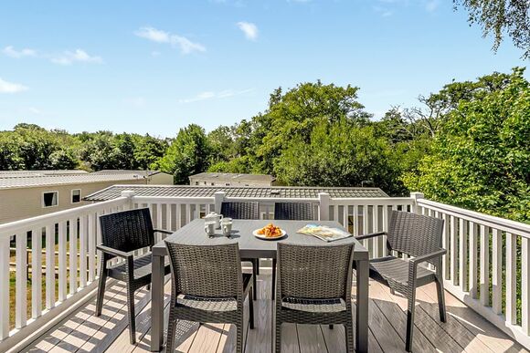 Silver Premium Caravan with decking - Weeley Bridge, Clacton-on-Sea