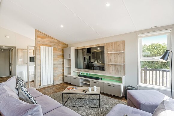 Prestige 3 Lodge slp 6 ensuite, decking, lake view - Weeley Bridge, Clacton-on-Sea