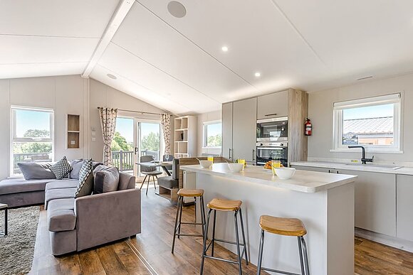 Prestige 3 Lodge slp 6 ensuite, decking, lake view P - Weeley Bridge, Clacton-on-Sea