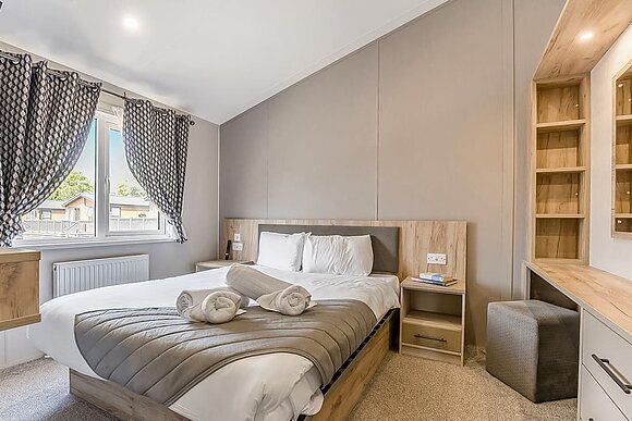 Prestige 3 Lodge slp 6 ensuite, decking, lake view P - Weeley Bridge, Clacton-on-Sea