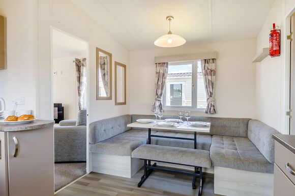 Gold Caravan with parking & decking - Breydon Water, Burgh Castle, Nr Gt Yarmouth