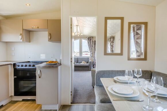 Gold Caravan with parking & decking - Breydon Water, Burgh Castle, Nr Gt Yarmouth