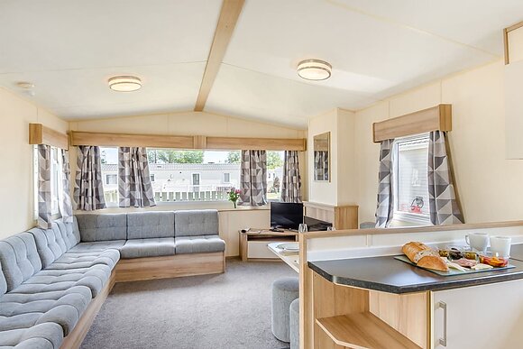 Gold 2 Caravan slps 6 parking and decking P - Breydon Water, Burgh Castle, Nr Gt Yarmouth
