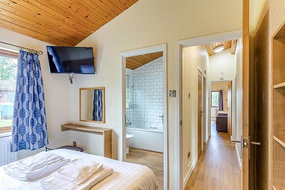 Deluxe 3 Lodge slps 6 parking, ensuite, decking - Whitley Bay, Whitley Bay, Tyne and Wear