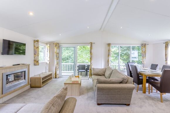 Prestige Lodge with parking & decking - Whitley Bay, Whitley Bay, Tyne and Wear