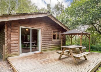 Squirrel Log Cabin 4 (Pet) - Quarry Walk Lodges, Freehay, Cheadle