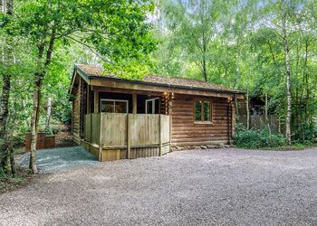 Woodpecker Log Cabin 2 - Quarry Walk Lodges, Freehay, Cheadle