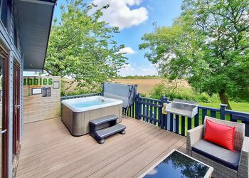 Larchwood Spa (Pet Garden) - Raywell Hall Country Lodges, Raywell, Beverley