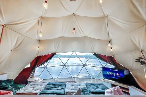 Geodesic Dome 6 Berth - Ream Hills Holiday Park, Weeton, Fylde Coast