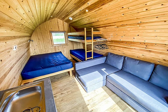 Glamping Pod 6 Berth 