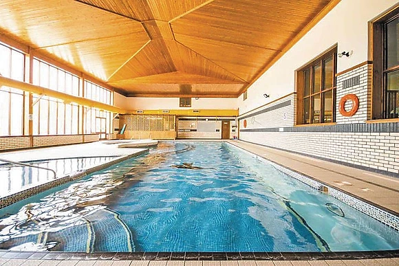 Indoor heated pool 