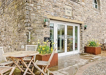 The park setting<br />