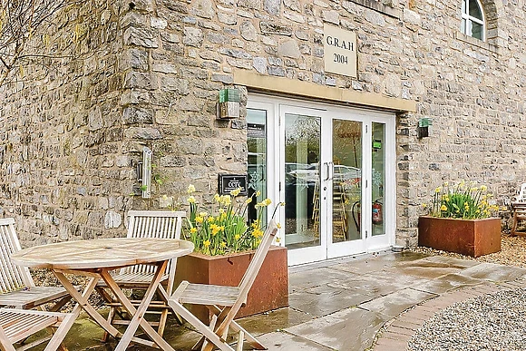 The park setting<br />