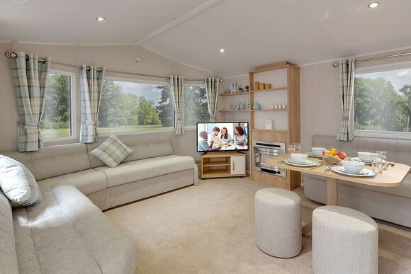 Ivy Caravan 2 (Accessible)  - Wooler Riverside Holiday Park, Wooler