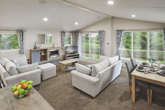 Limetree Lodge 3 Hot Tub - Wooler Riverside Holiday Park, Wooler