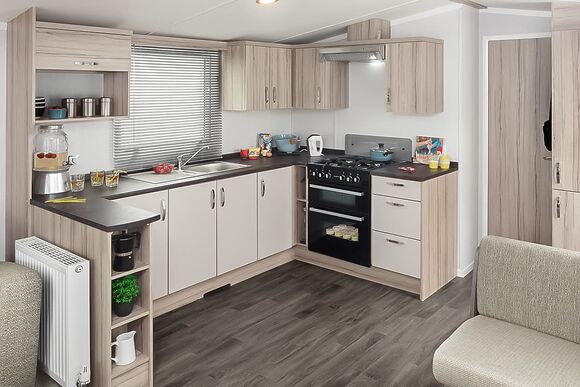 Olive Caravan 3 - Wooler Riverside Holiday Park, Wooler