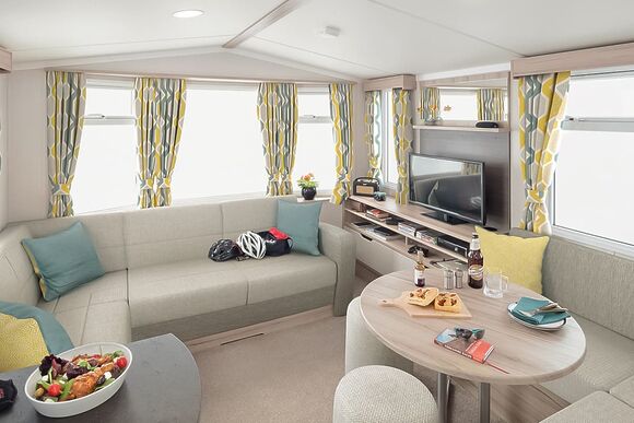 Olive Caravan 3 - Wooler Riverside Holiday Park, Wooler