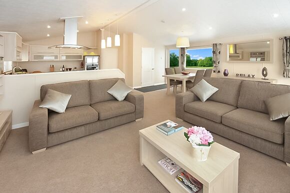 Olive Caravan 3 - Wooler Riverside Holiday Park, Wooler