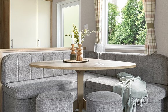Essential Clover Caravan (Sleeps 4) - Wooler Riverside Holiday Park, Wooler