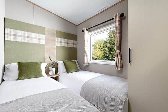 Essential Clover Caravan (Sleeps 4) - Wooler Riverside Holiday Park, Wooler