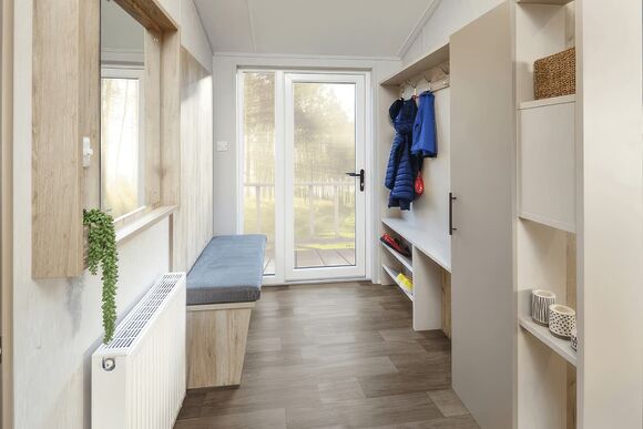 Superior Oak Lodge (Sleeps 4) - Wooler Riverside Holiday Park, Wooler