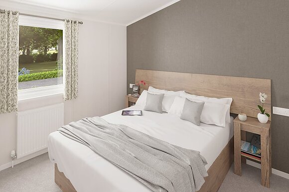 Superior Oak Lodge Hot Tub (Sleeps 4) - Wooler Riverside Holiday Park, Wooler