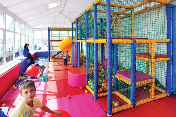 Children&rsquo;s indoor play area