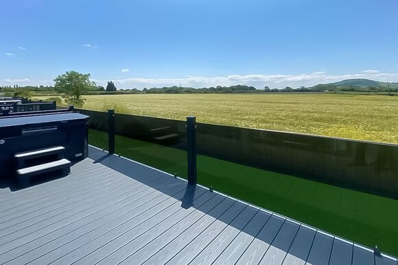 Typical picture of pine lodge 