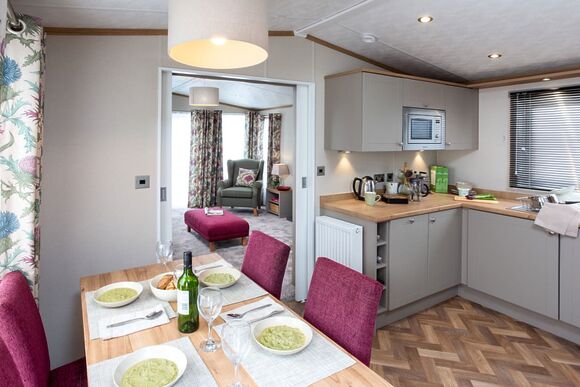 Autograph Junior Lodge 2 Bed with Hot Tub - Wild Rose Holiday Park, Ormside, Appleby-in-Westmorland