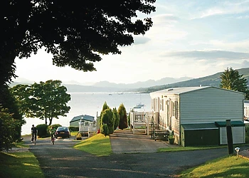 The park setting