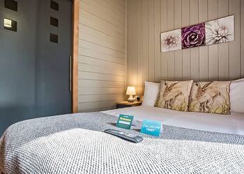 8 berth superior wooden lodge with hot tub - Retallack Resort, St Columb Major