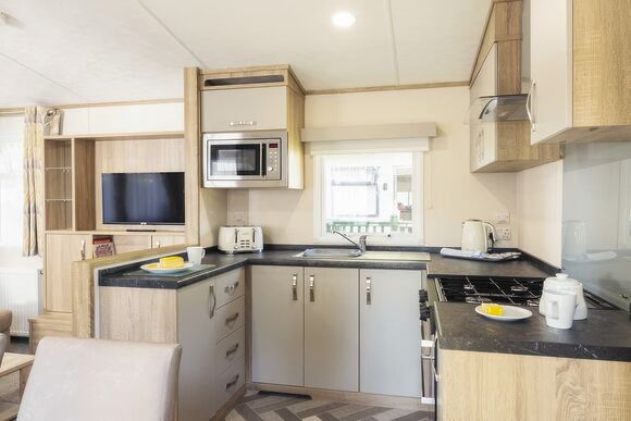 2 Bed Bronze Plus Caravan with Decking Pet - Ruda, Croyde Bay