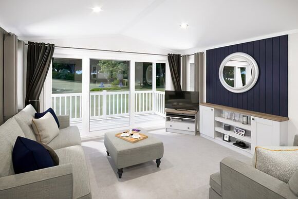 3 Bed Platinum Plus Hot Tub Caravan with Decking - Ruda, Croyde Bay