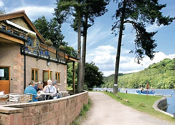 Cafe and activity centre overlooking Rudyard Lake