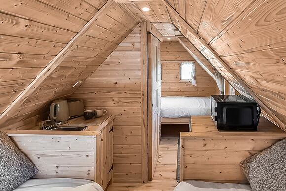 Scandinavian Fairy Pods - Ryan Bay Holiday Park, Innermessan, Dumfries and Galloway