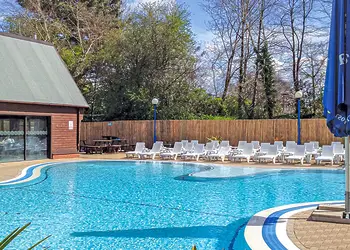 Outdoor heated pool<br />