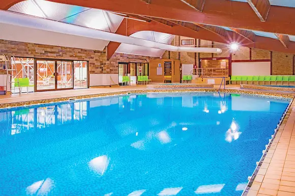 Indoor heated pool 