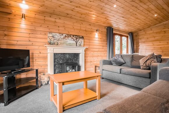 4 Berth Superior Wooden Lodge with Hot Tub Pet - Sandy Balls Holiday Village, Godshill, Fordingbridge