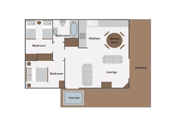 Tissington Classic Vogue 2 Spa (Pet) - Sandybrook Lodges, Ashbourne